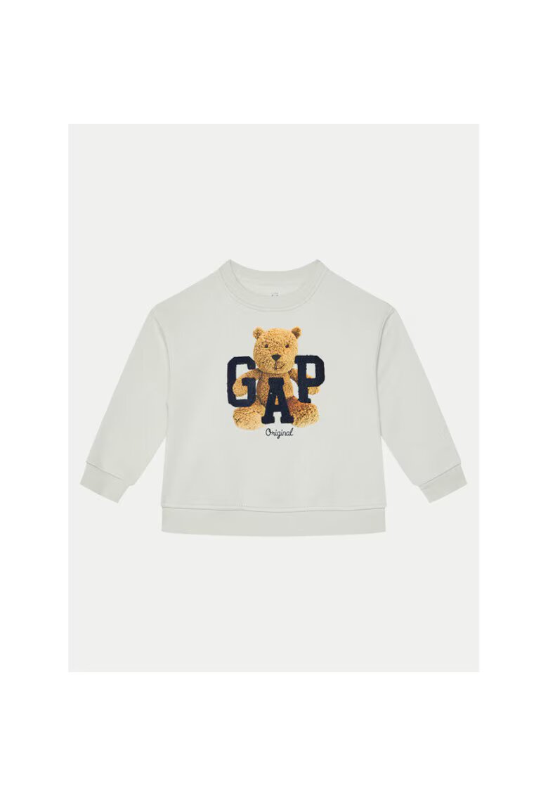 GAP Bluza copii - 304985720 - Bumbac/Poliester - Bej - Bej