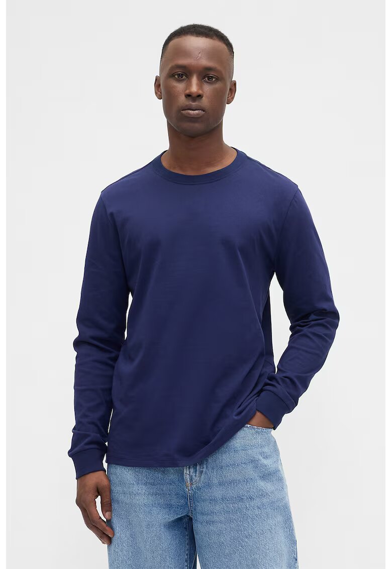 GAP Bluza cu decolteu rotund - Bleumarin