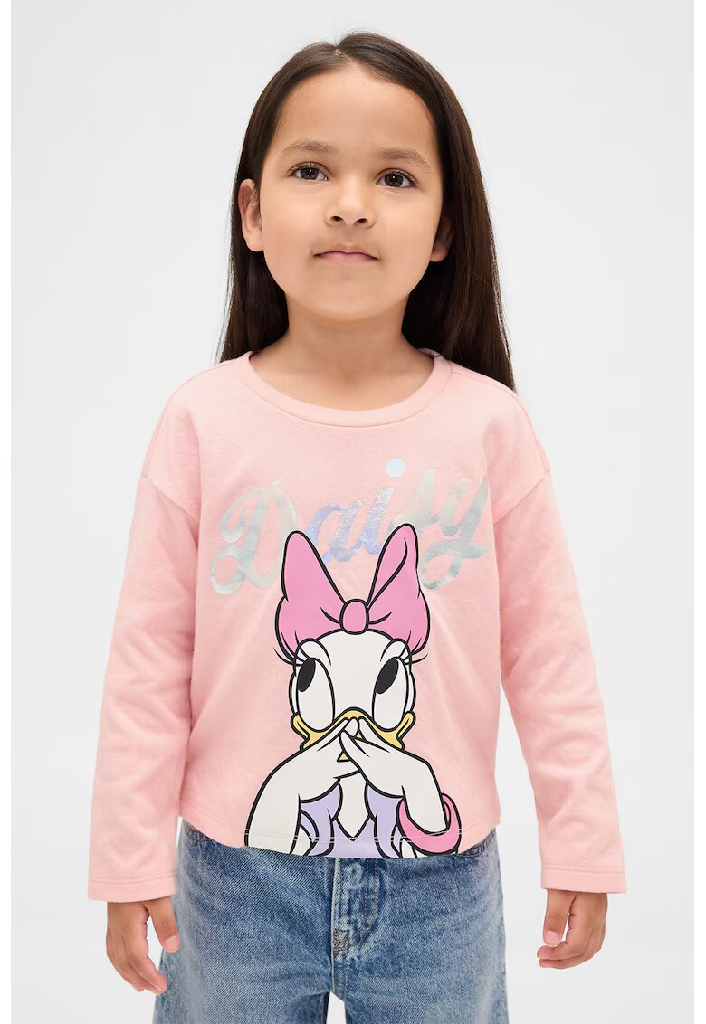 GAP Bluza cu Disney - Roz deschis