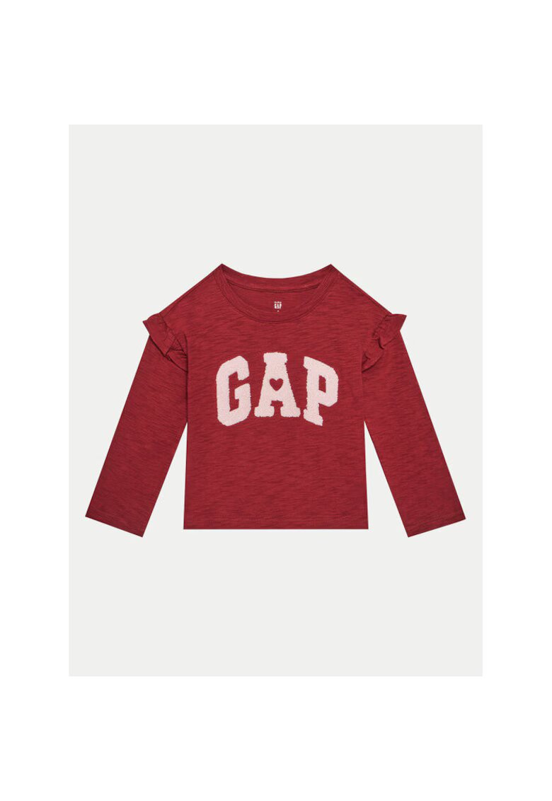 GAP Bluza fete - 304985607 - Bumbac - Rosu - Rosu