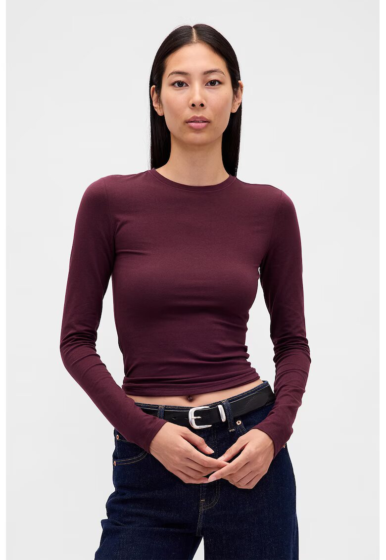 GAP Bluza uni slim fit - Visiniu