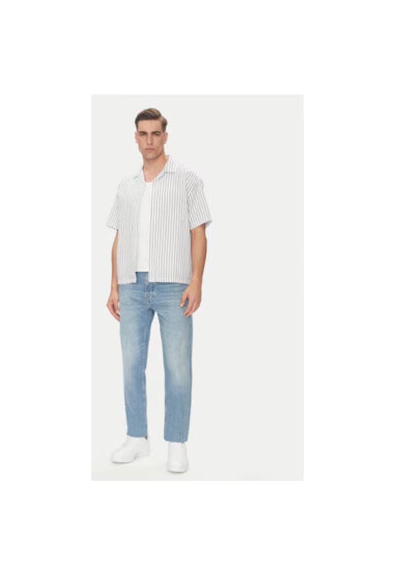 GAP Camasa barbati 768021-00 - Bumbac - Alb - Alb