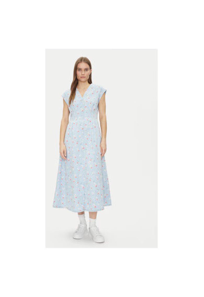 GAP Camasa stil rochie dama 731352-00 - Bumbac - Albastru deschis - Albastru deschis