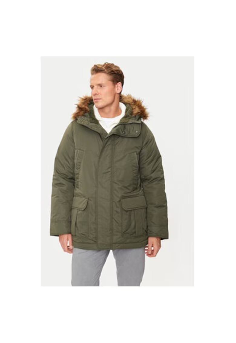 GAP Geaca barbati - 304898440 - Poliester - Verde - Verde