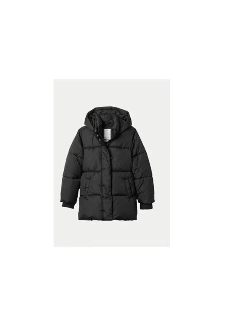 GAP Geaca fete - 304455001 - Poliester reciclat - Negru - Negru
