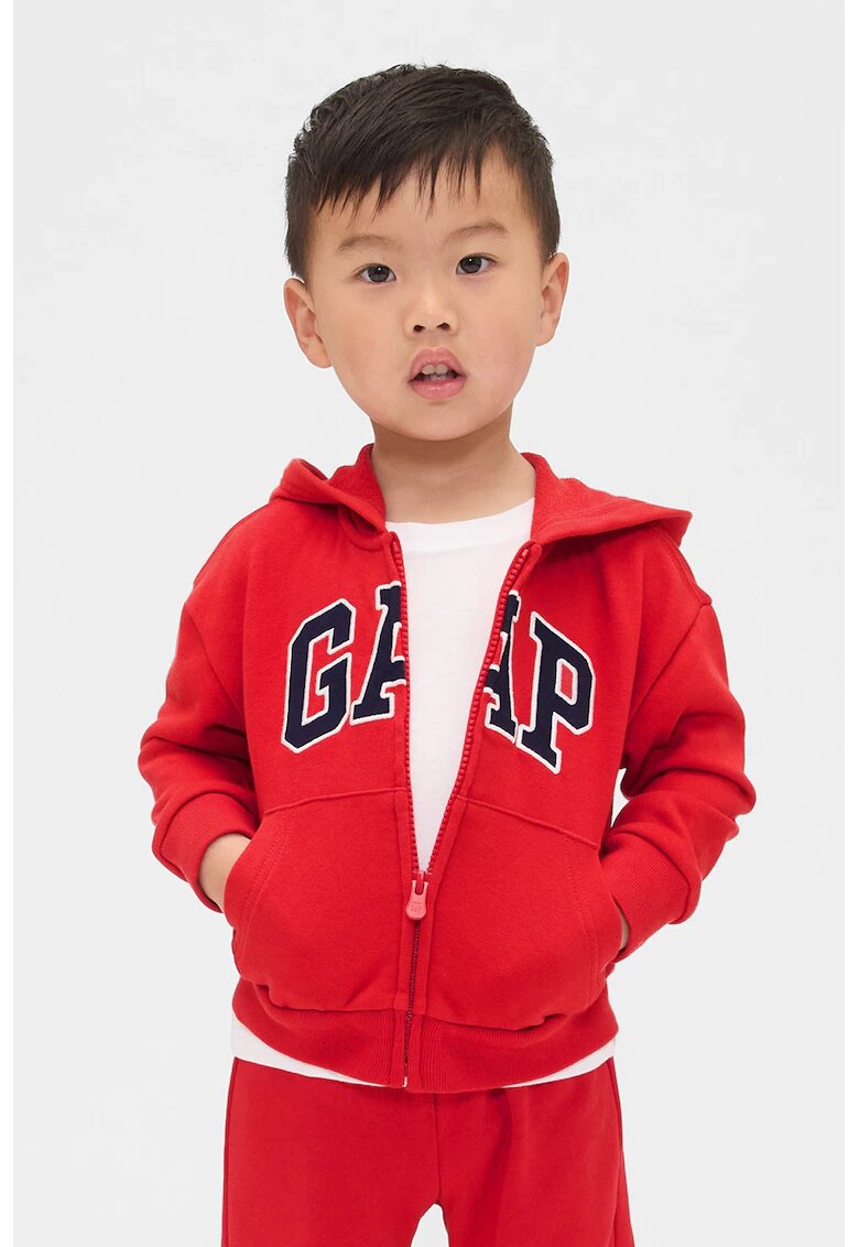 GAP Hanorac lejer cu fermoar - Coral