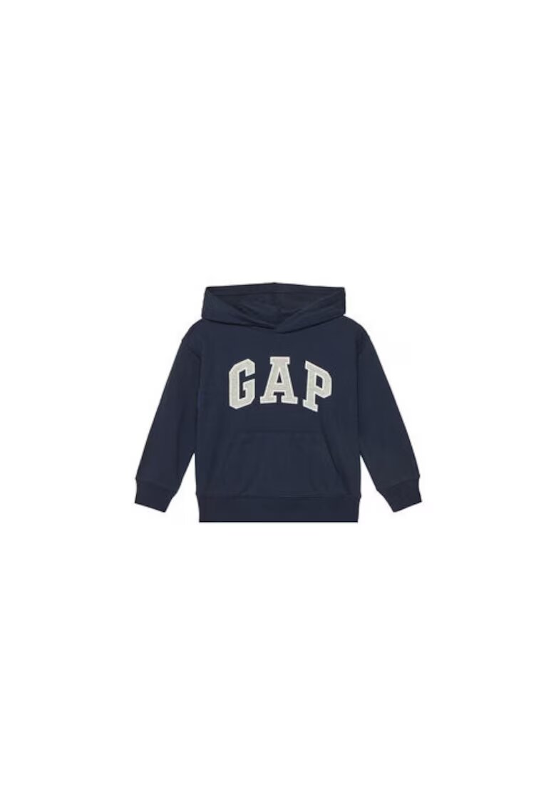 GAP Hanorac - NAVY - 77% bumbac - 23% poliester reciclat - granat