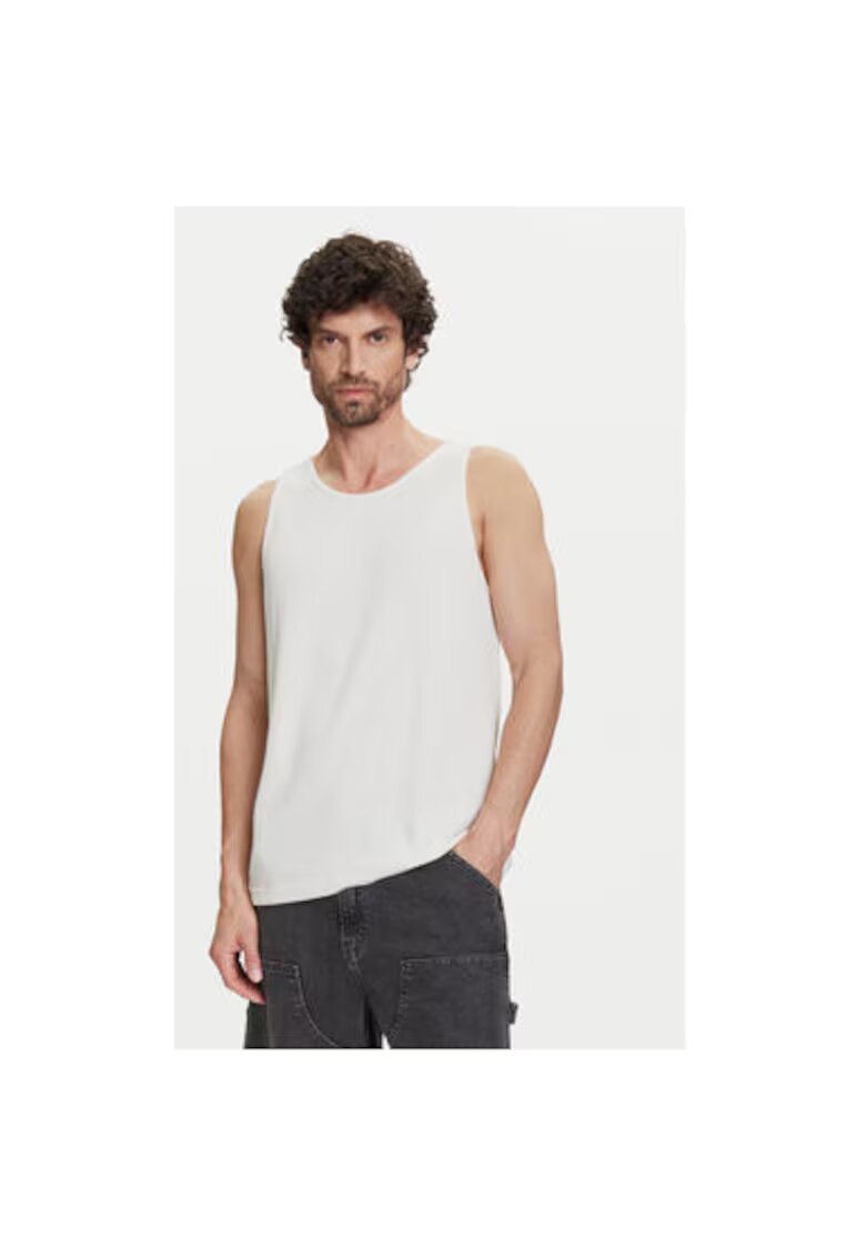GAP Maiou barbati 768254-00 - Bumbac/Poliester reciclat - Ecru - Ecru