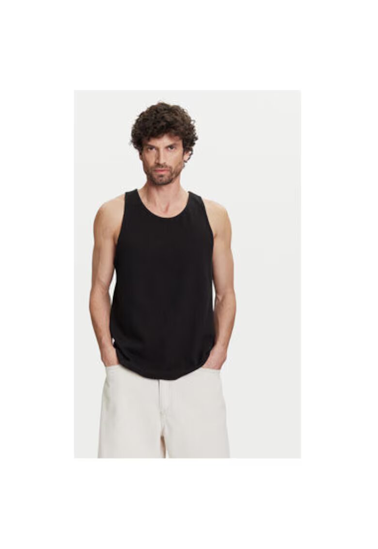 GAP Maiou barbati 768254-01 - Bumbac/Poliester reciclat - Negru - Negru