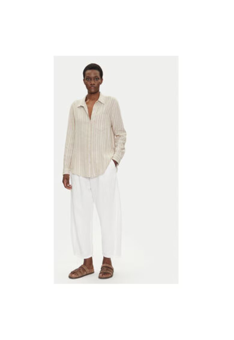 GAP Pantaloni dama 713952-00 - Bumbac - Alb - Alb