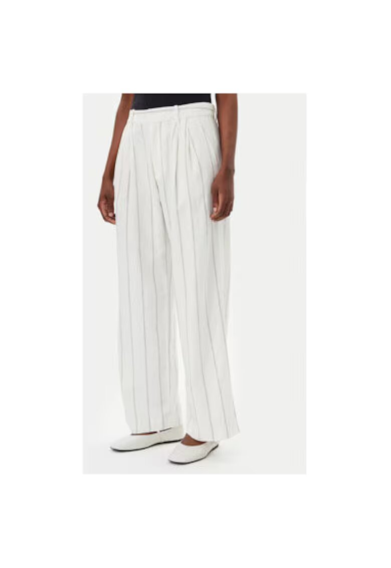 GAP Pantaloni dama 713998-01 - In/Viscoza - Ecru - Ecru
