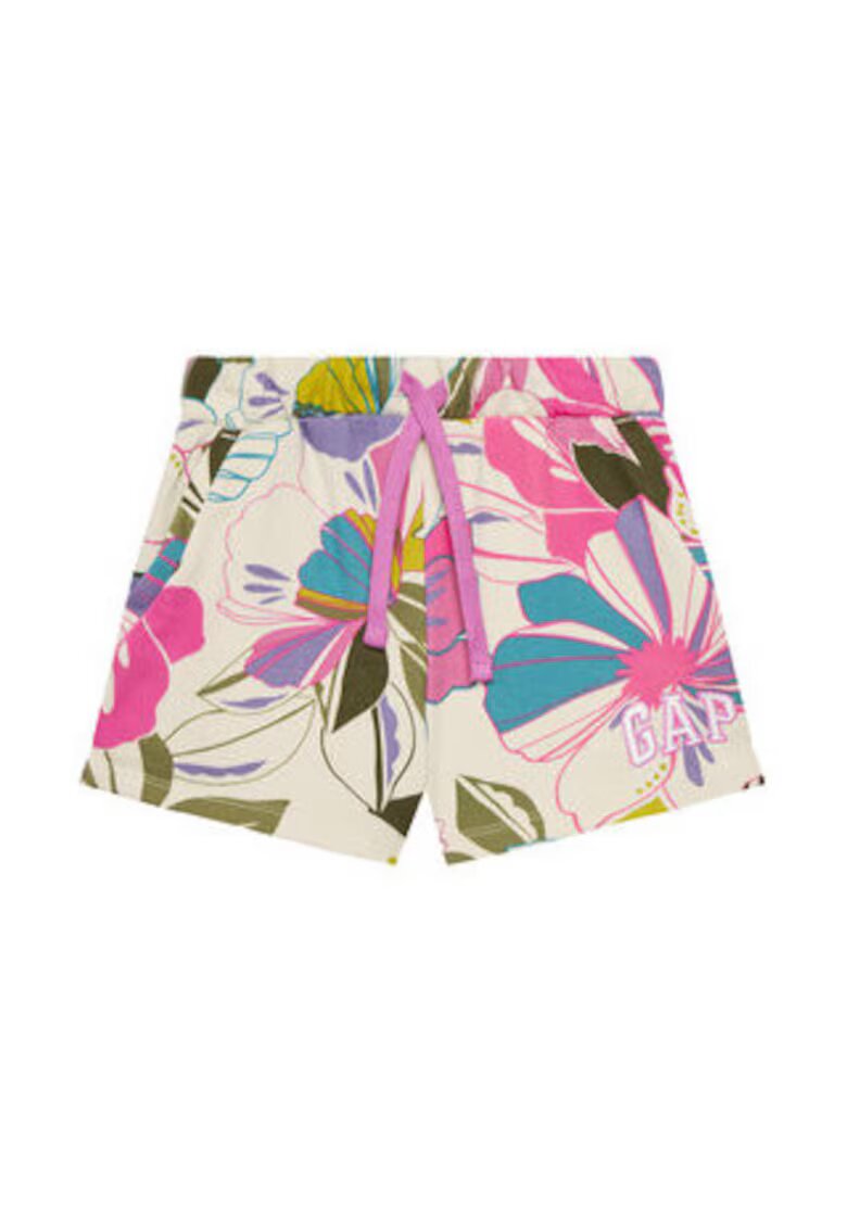 GAP Pantaloni dama cu logo floral - Multicolor