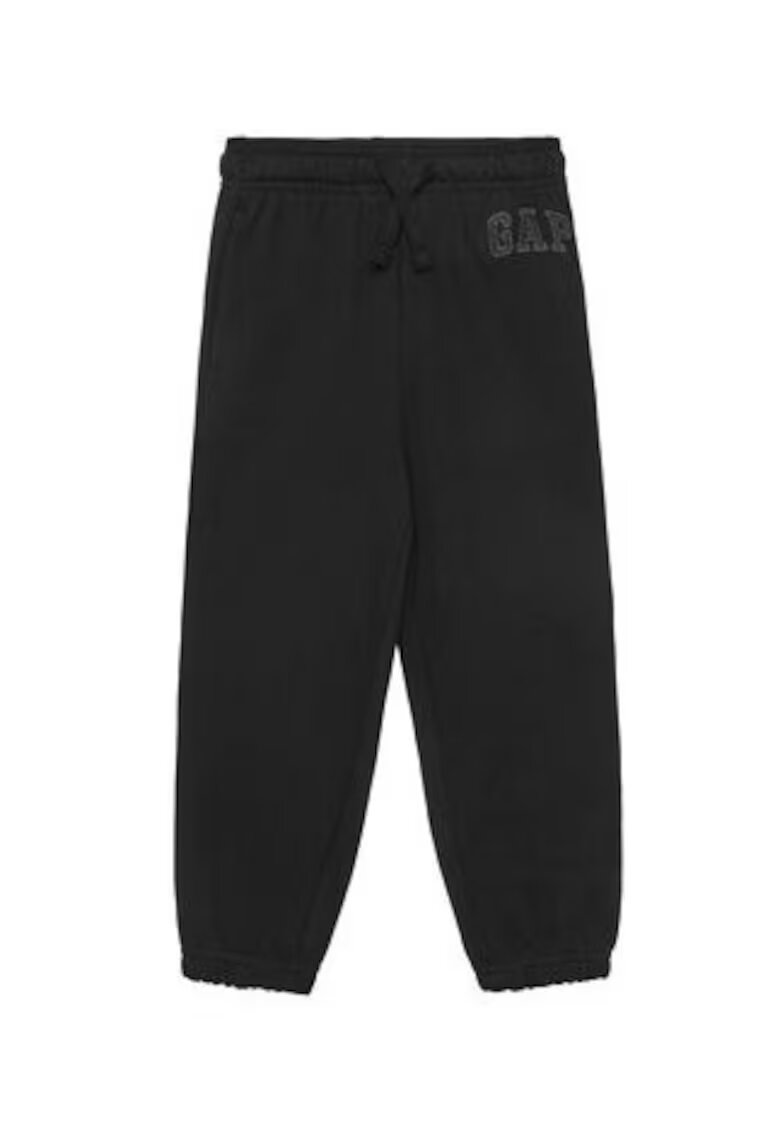 GAP Pantaloni dama - negru - bumbac si poliester reciclat -