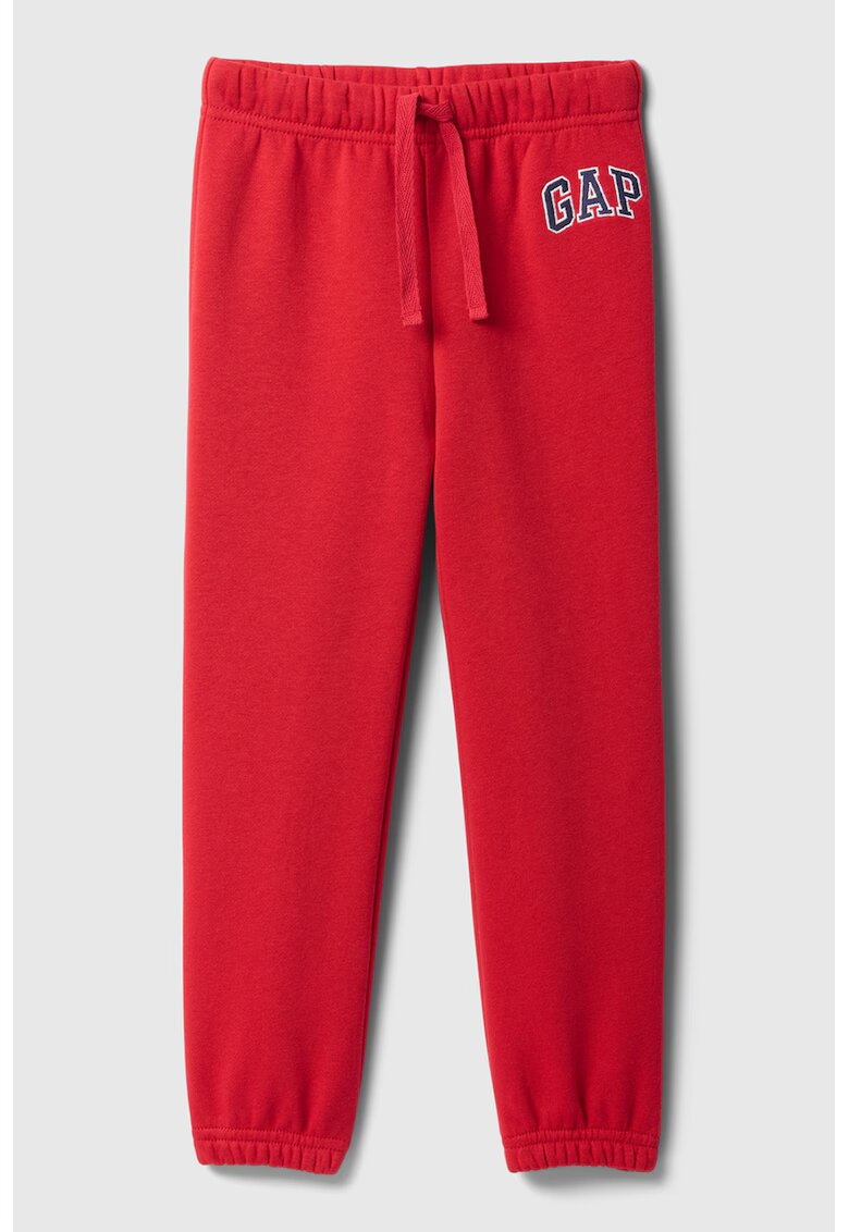 GAP Pantaloni de trening cu cordon in tale - Rosu