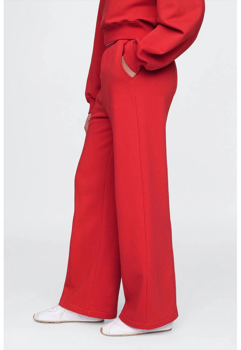 GAP Pantaloni de trening cu croiala ampla Vintage - Rosu vermillion