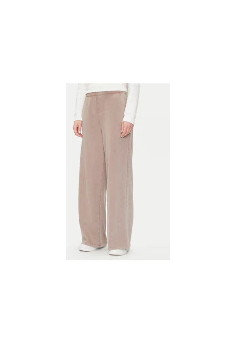 GAP Pantaloni de trening dama 732776-10 - Bumbac /Poliester reciclat - Bej - Bej
