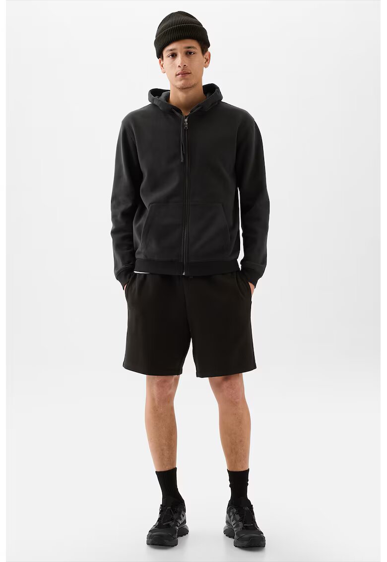 GAP Pantaloni de trening scurti cu talie ajustabila - Negru