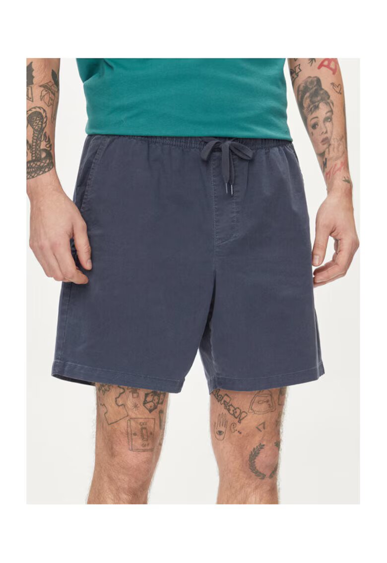 GAP Pantaloni scurti barbati - 304143731 - Bumbac - Albastru - Albastru