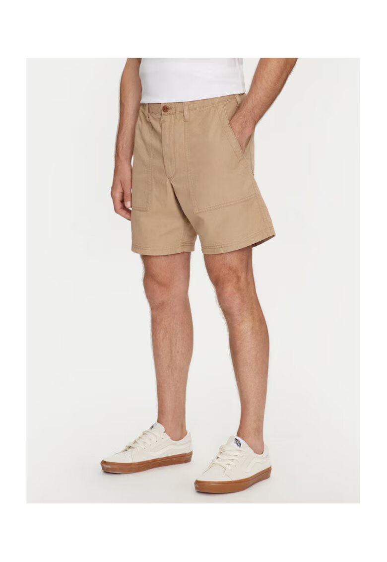 GAP Pantaloni scurti barbati - 304508806 - Bumbac - Bej