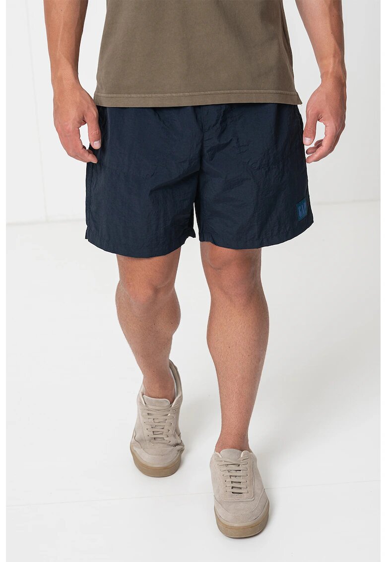 GAP Pantaloni scurti cu talie elastica - Bleumarin