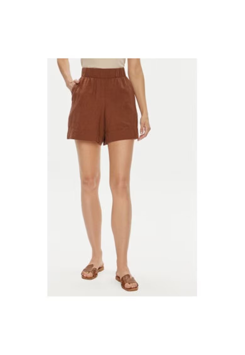 GAP Pantaloni scurti dama - 304508516 - In/Viscoza - Maro - Maro
