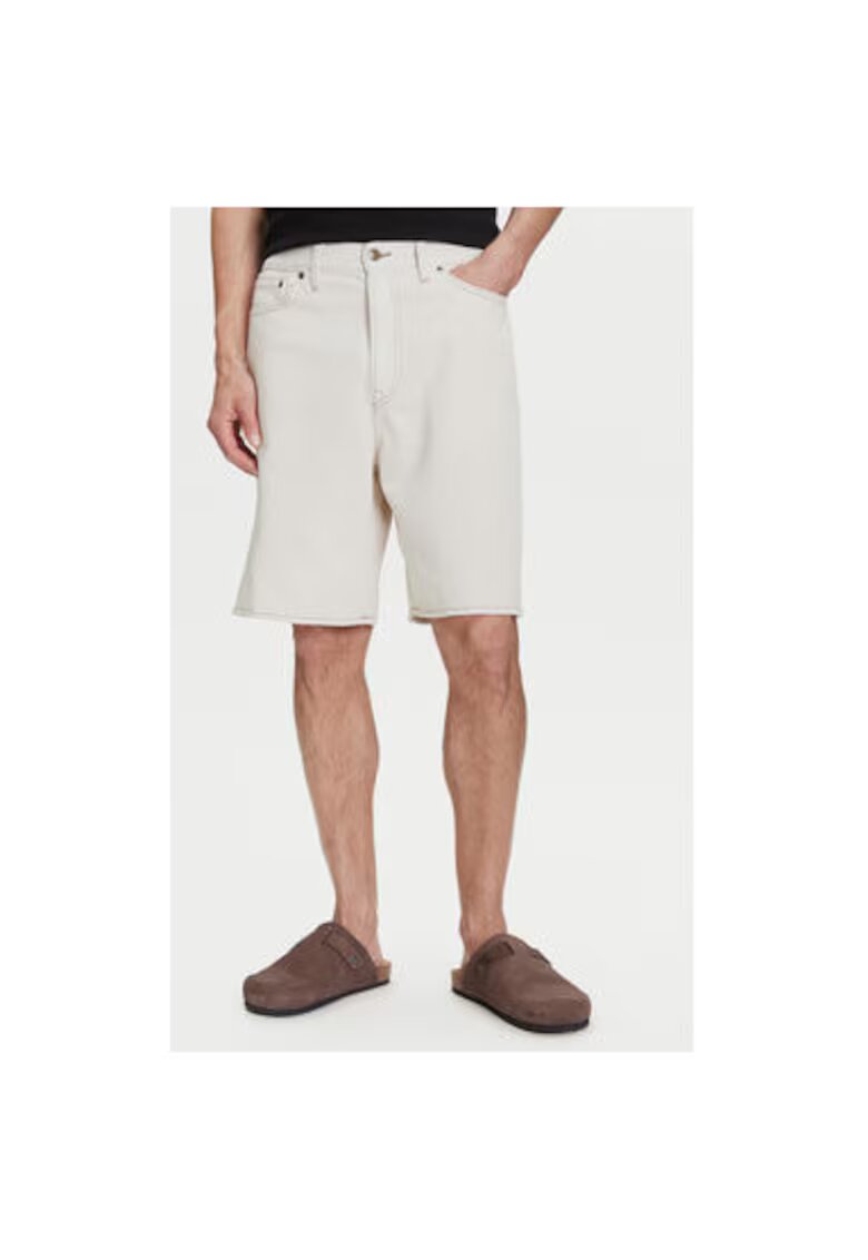 GAP Pantaloni scurti din denim barbati 781609-00 - Bumbac/Lyocell - Bej - Bej