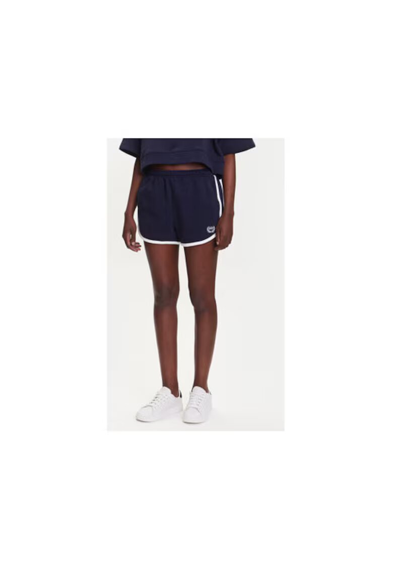GAP Pantaloni scurti sport dama 778453-01 - Bumbac /Poliester reciclat - Bleumarin - Bleumarin