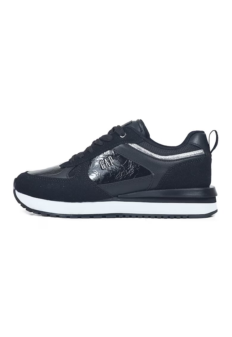GAP Pantofi sport flatform cu logo - Negru