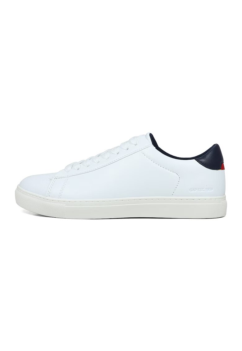 GAP Pantofi sport uni de piele ecologica - Alb