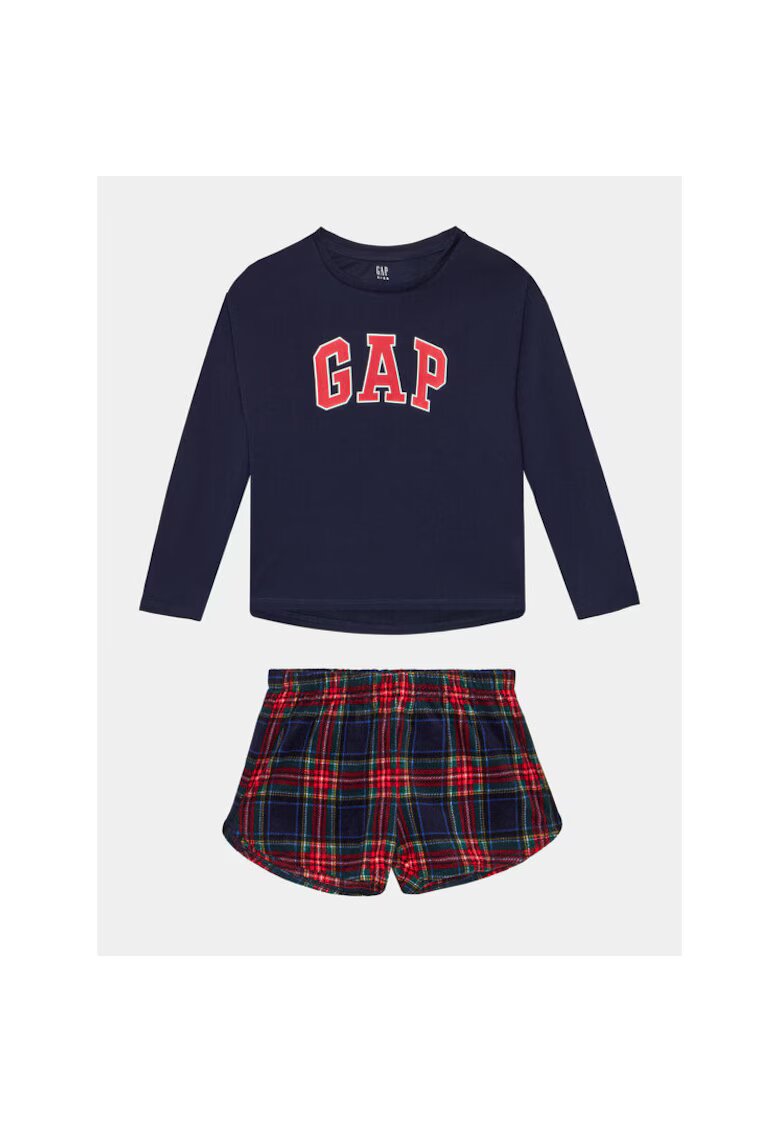 GAP Pijama fete - 303894696 - Poliester - Albastru - Albastru