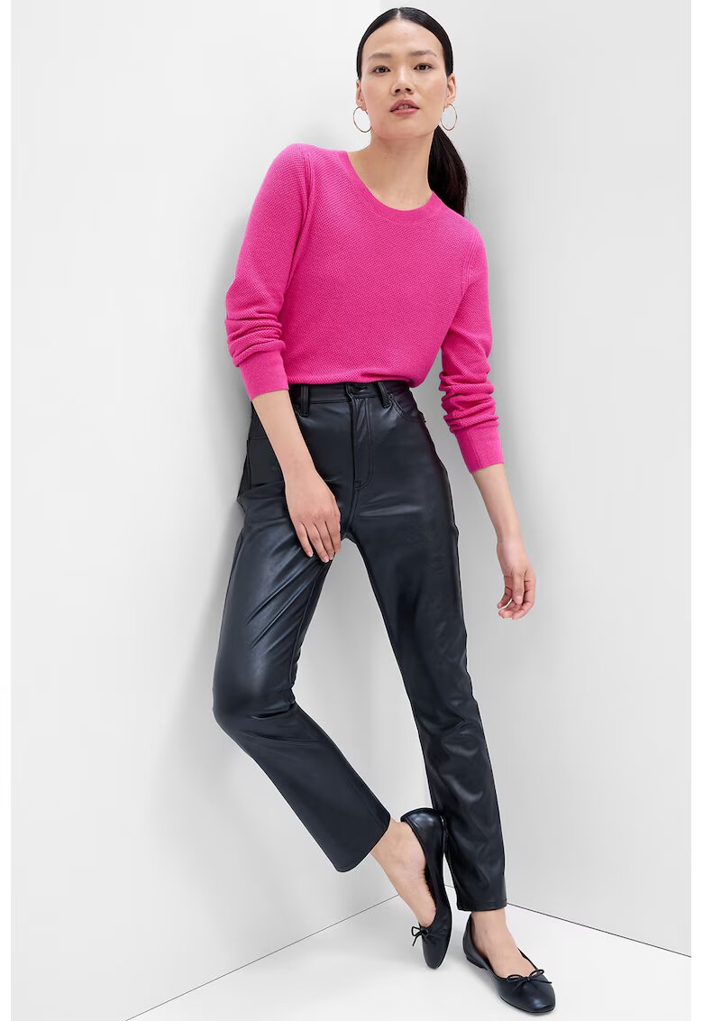 GAP Pulover uni cu decolteu rotund - Fucsia