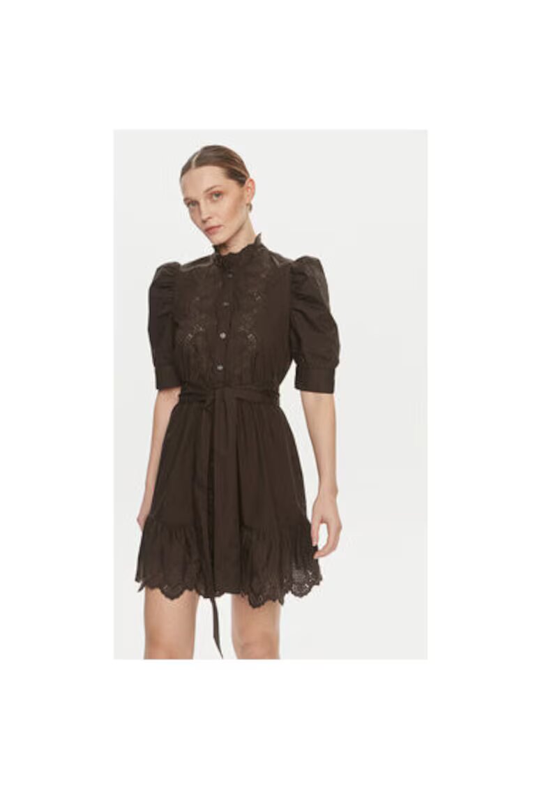 GAP Rochie dama - 304164132 - Bumbac - Negru - Negru
