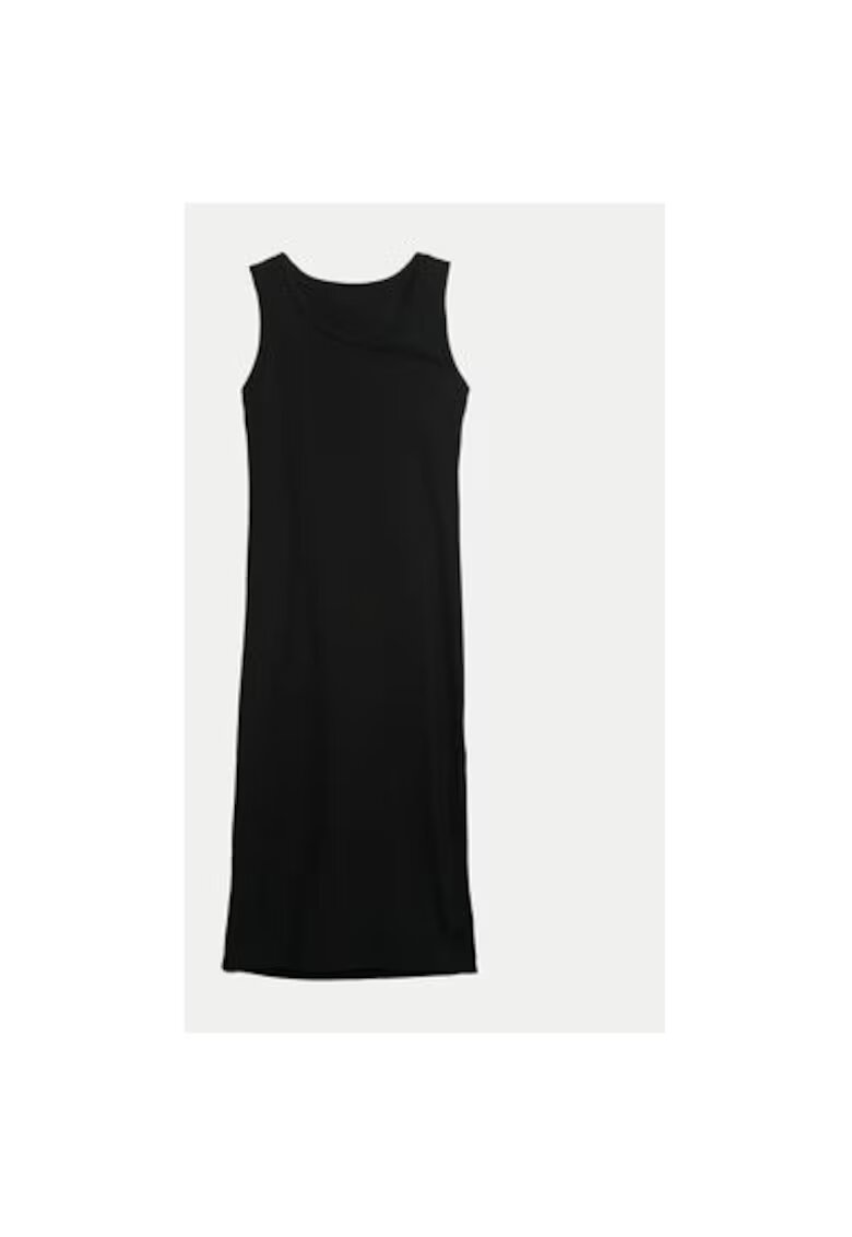 GAP Rochie dama - 304508578 - Bumbac - Negru - Negru
