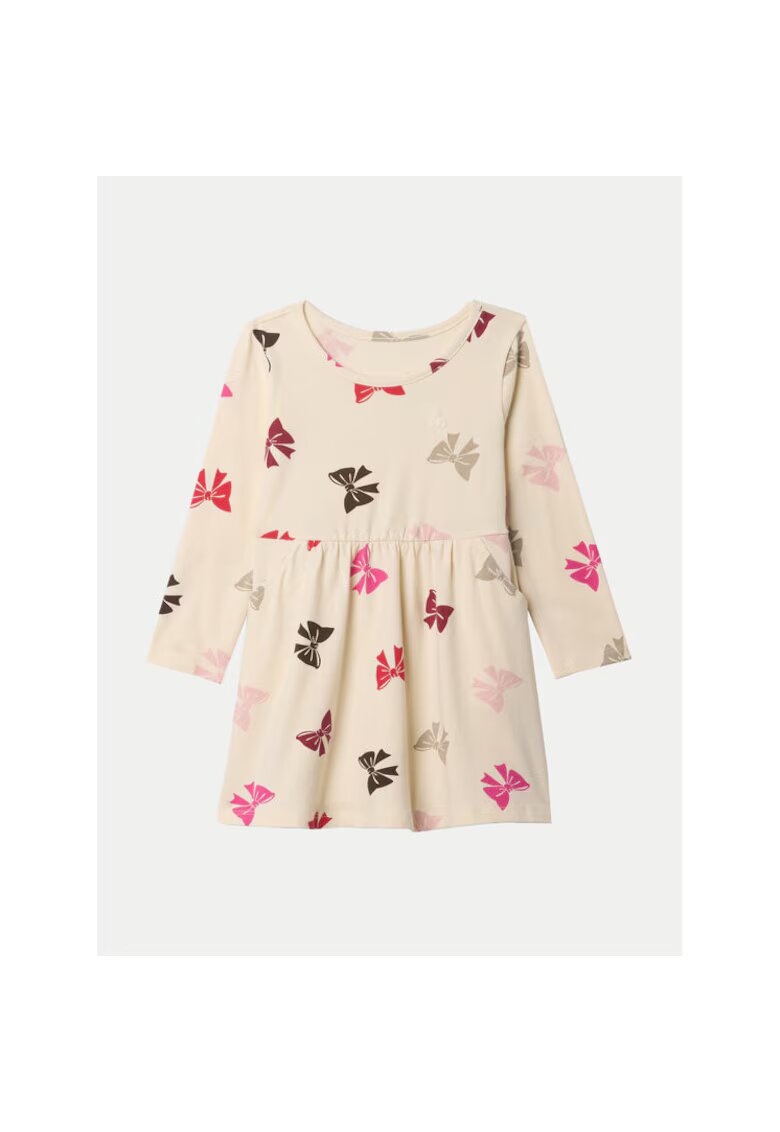 GAP Rochie fete - 304986024 - Bumbac organic - Bej - Bej