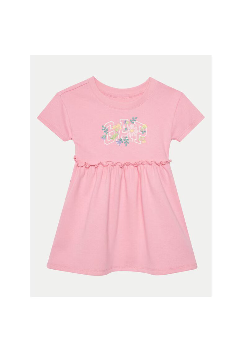 GAP Rochie fete 736116-00 - Bumbac/Poliester - Roz - Roz