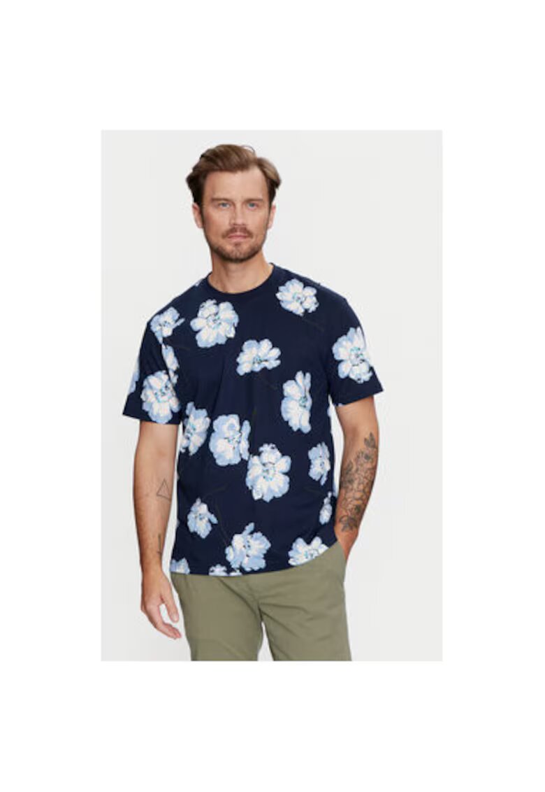 GAP Tricou barbati - 304509025 - Bumbac organic - Albastru - Albastru