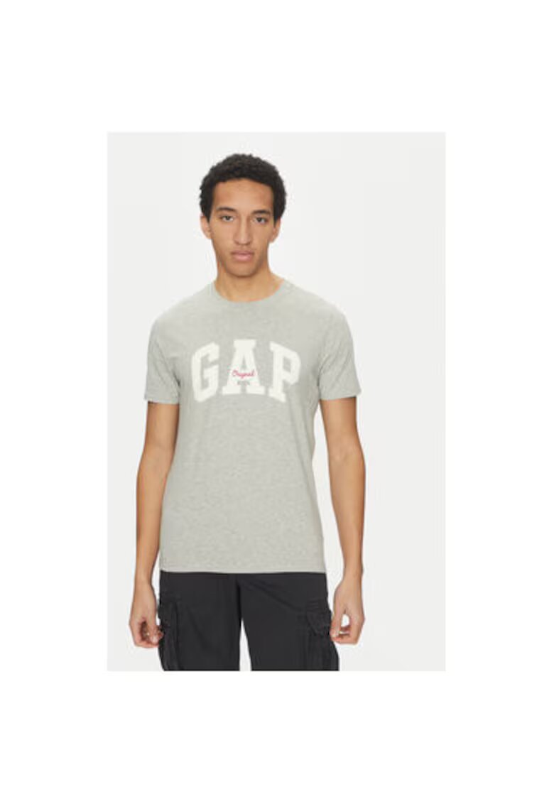 GAP Tricou barbati - 304838255 - Bumbac - Gri - Gri