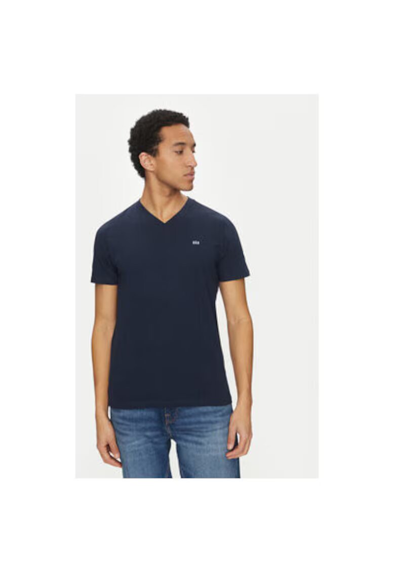 GAP Tricou barbati - 305288394 - Bumbac - Albastru - Albastru