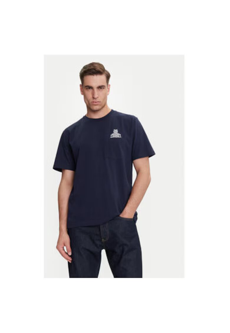 GAP Tricou barbati 769029-03 - Bumbac - Bleumarin - Bleumarin