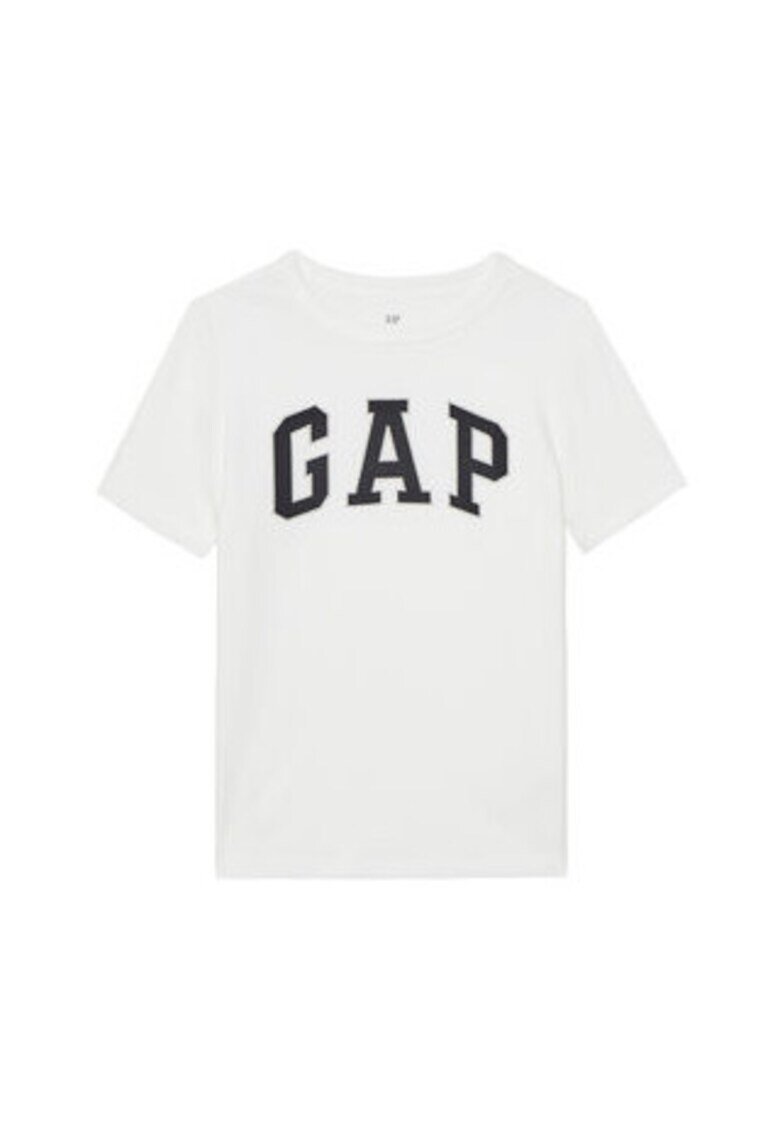 GAP Tricou barbati - alb - bumbac premium - Alb
