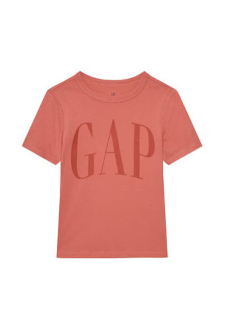 GAP Tricou barbati - portocaliu - 100% bumbac
