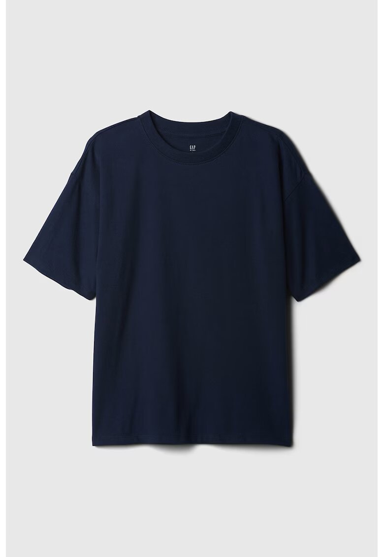 GAP Tricou cu decolteu rotund - Bleumarin