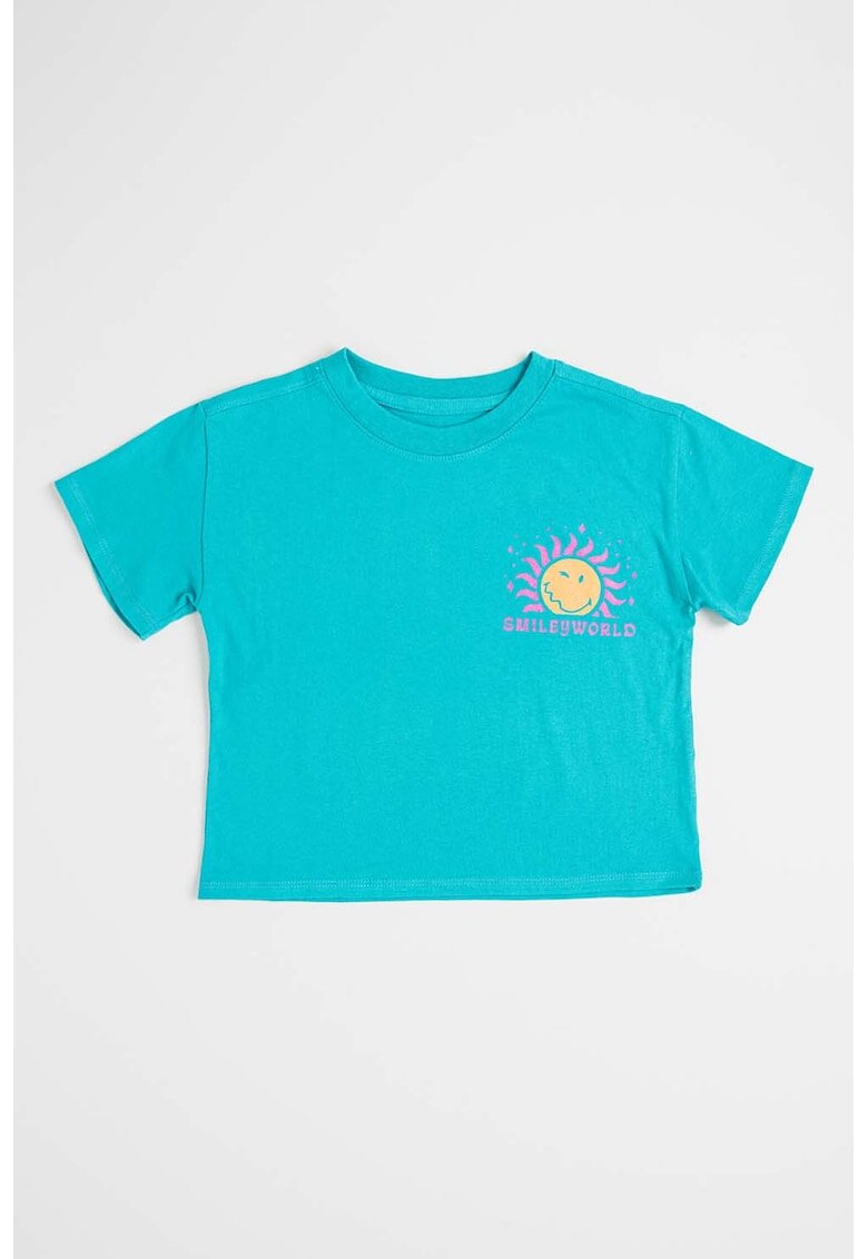 GAP Tricou cu imprimeu grafic - Verde persan