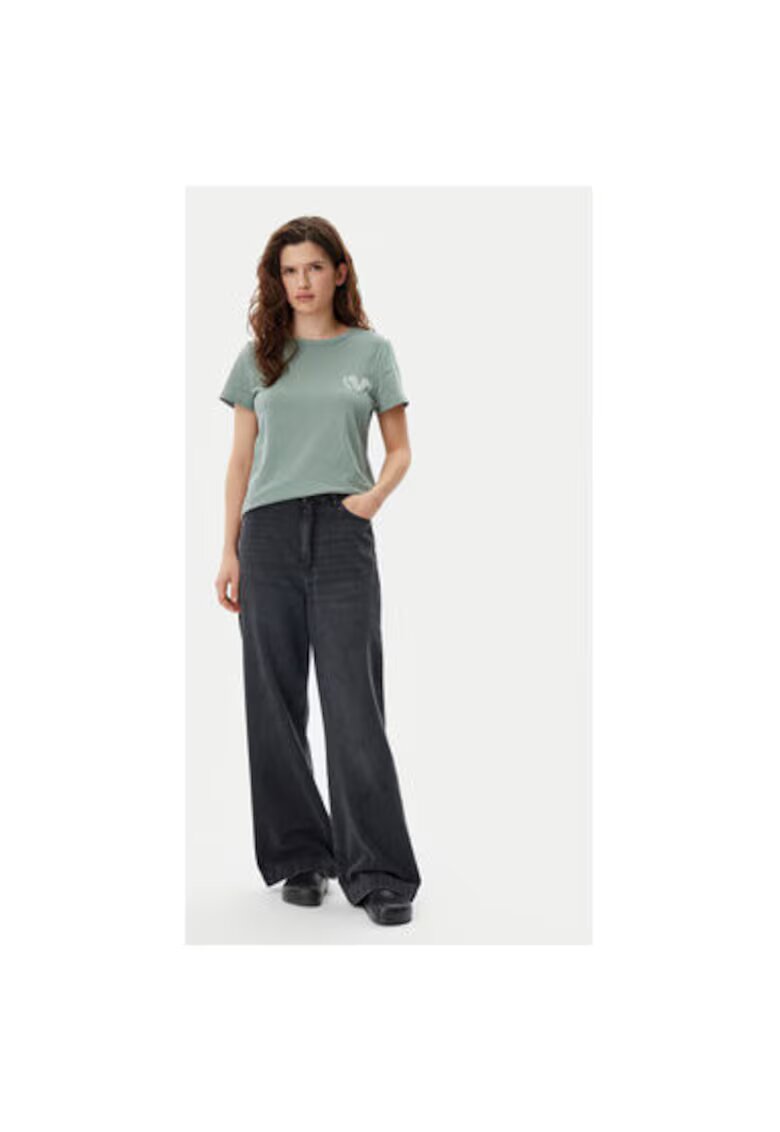 GAP Tricou dama - 305290397 - Bumbac - Verde - Verde