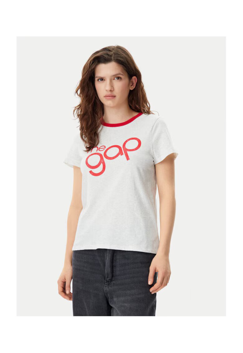 GAP Tricou dama - 305290403 - Bumbac - Gri - Gri