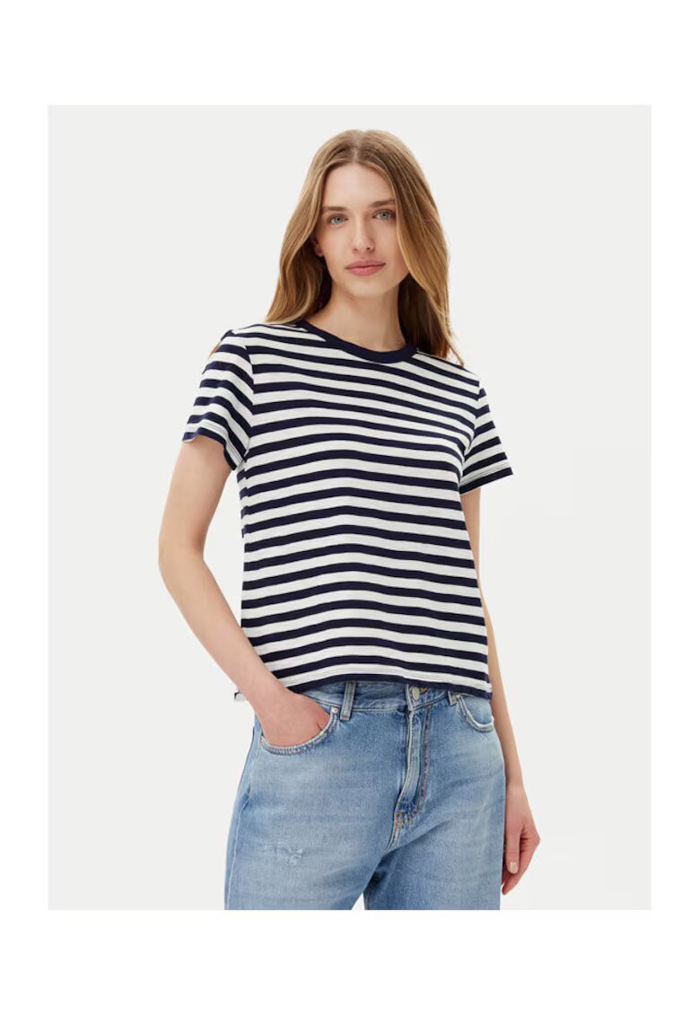 GAP Tricou dama 723661-00 - Bumbac - Bleumarin - Bleumarin