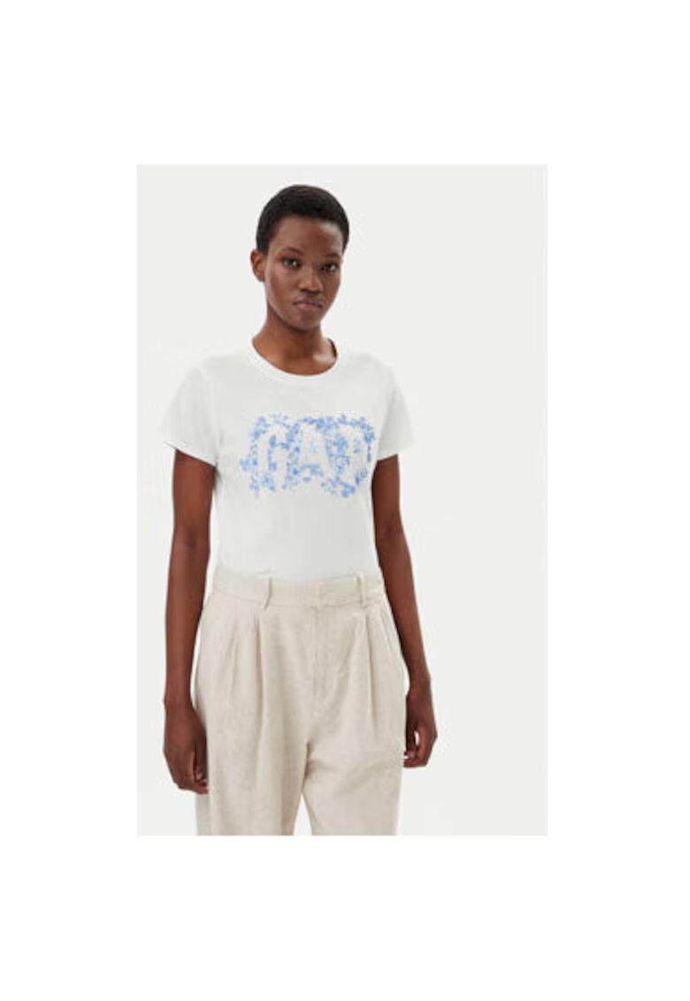 GAP Tricou dama 729555-03 - Bumbac - Alb - Alb