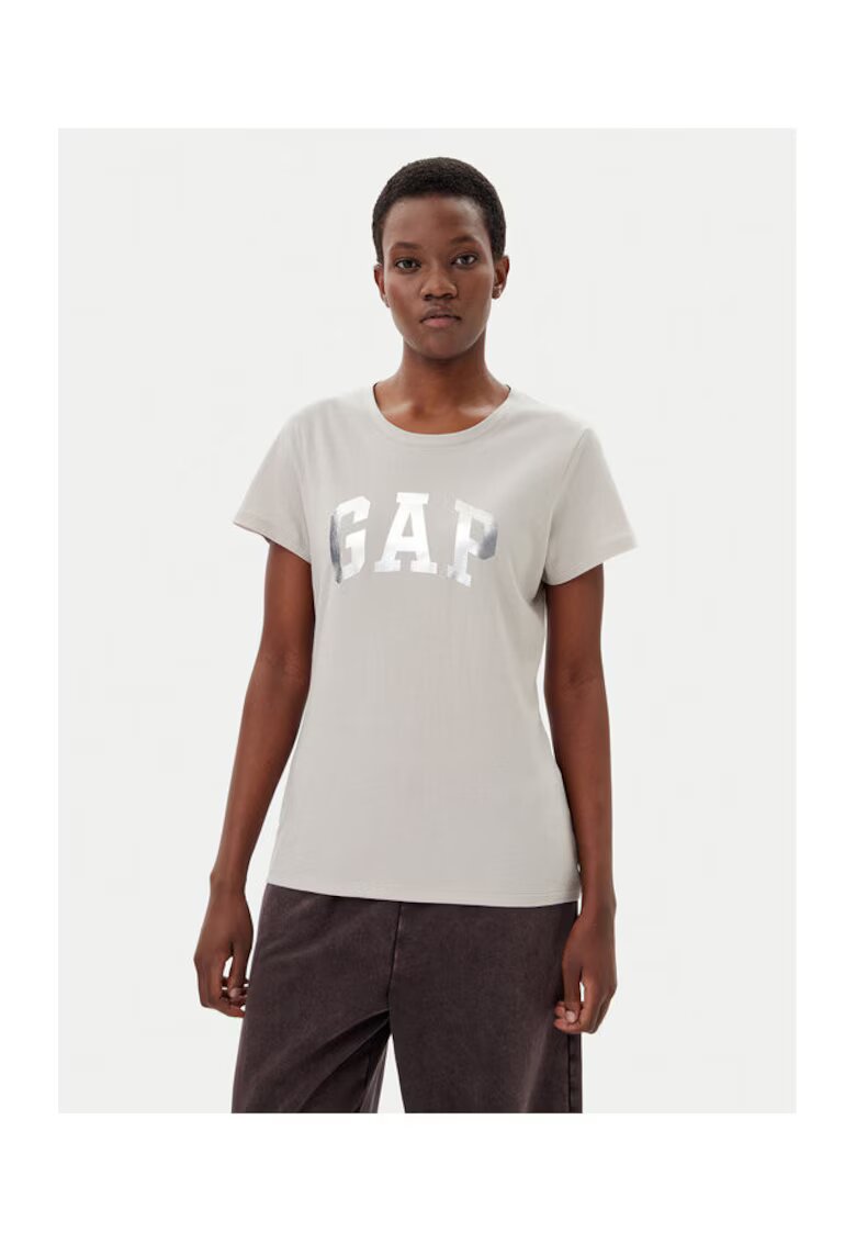GAP Tricou dama 729555-09 - Bumbac - Bej - Bej