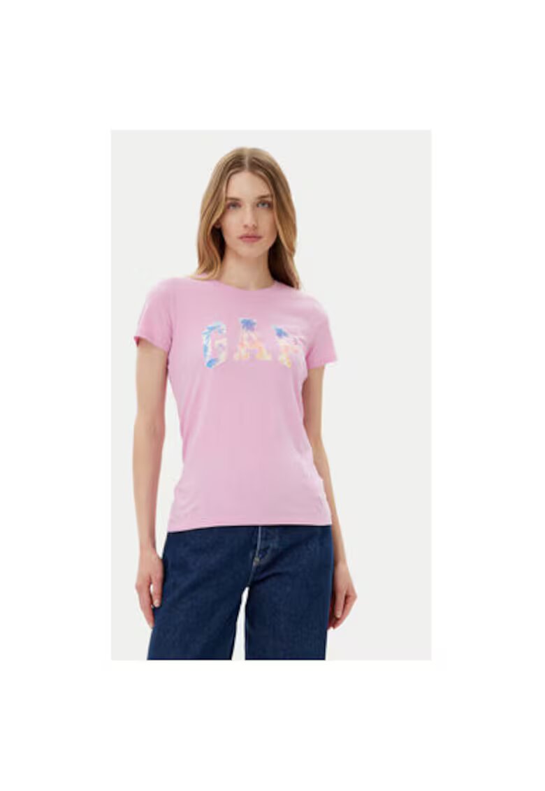 GAP Tricou dama 776775-06 - Bumbac - Roz - Roz