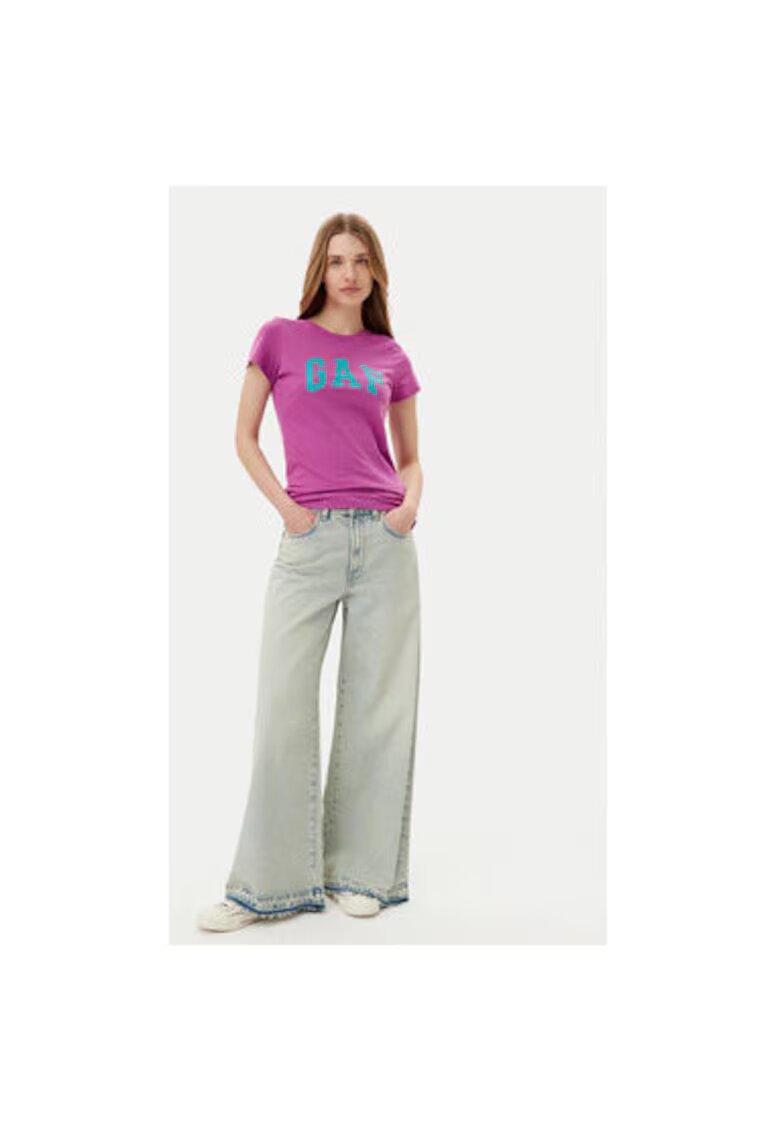GAP Tricou dama 776775-07 - Bumbac - 2XS INTL - Mov